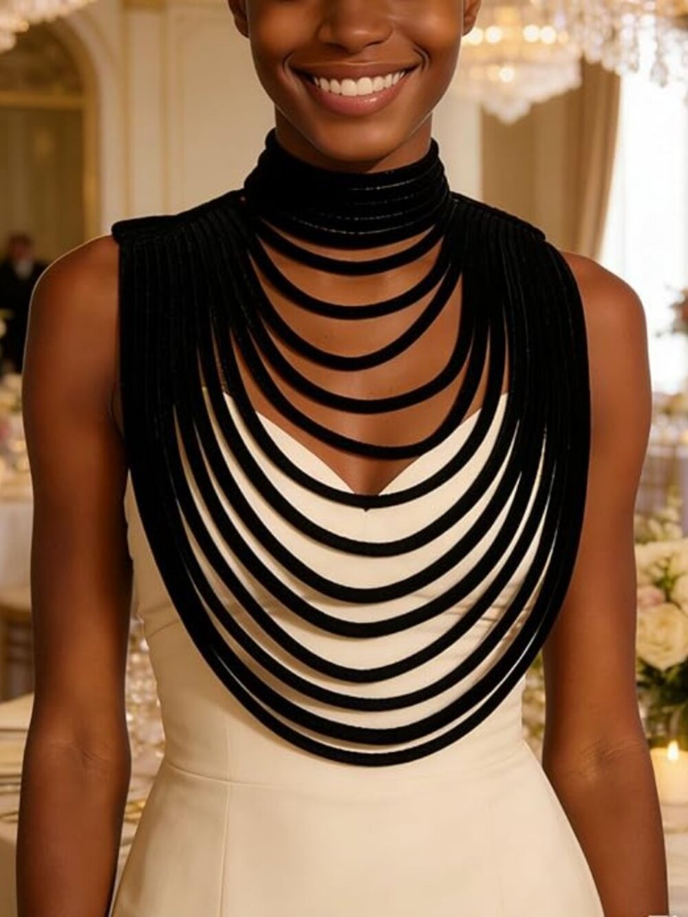 African Statement Necklace